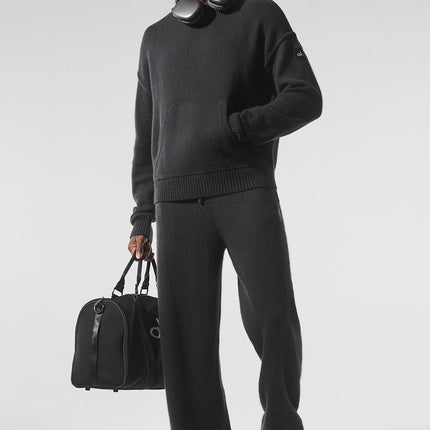 alo Men's New Class Cashmere Hoodie - Black