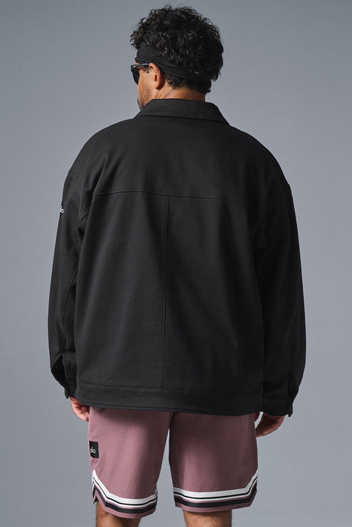 alo Men's Unisex One Up Jacket - Black