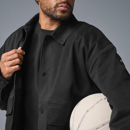 alo Men's Unisex One Up Jacket - Black