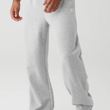 alo Men's Accolade Straight Leg Sweatpant - Athletic Heather Grey