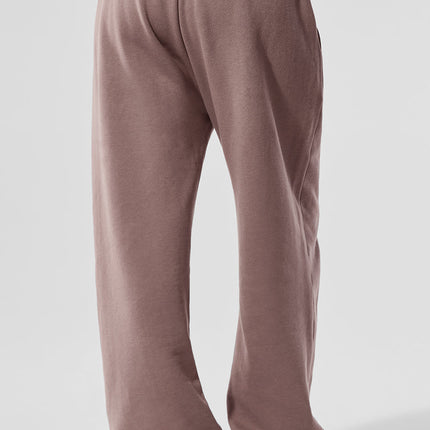 alo Women's Accolade Straight Leg Sweatpant - Mushroom