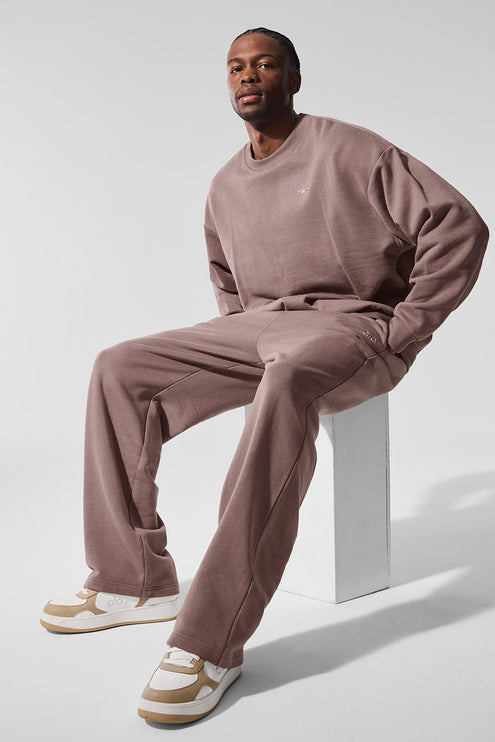 alo Men's Accolade Straight Leg Sweatpant - Mushroom