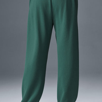 alo Women's Accolade Straight Leg Sweatpant - Winter Ivy