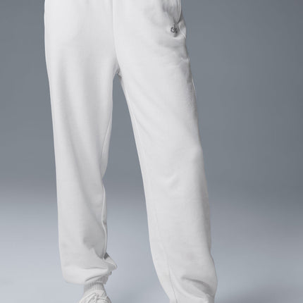alo Women's Accolade Sweatpant - White
