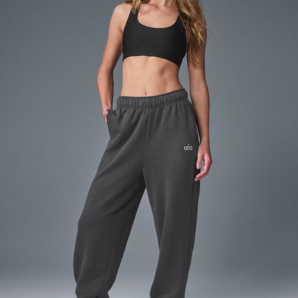 alo Women's Accolade Sweatpant - Anthracite
