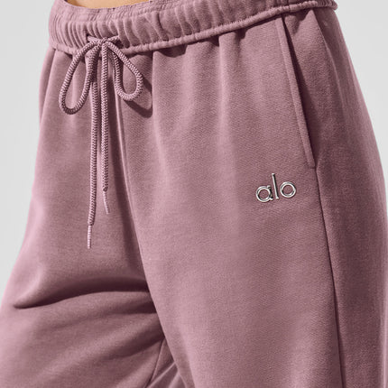 alo Women's Accolade Sweatpant - Smoky Quartz