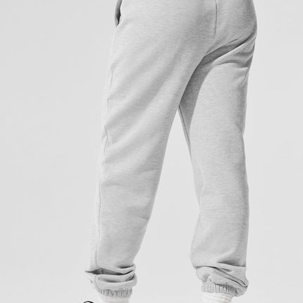 alo Women's Accolade Sweatpant - Athletic Heather Grey