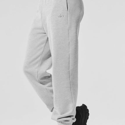 alo Women's Accolade Sweatpant - Athletic Heather Grey