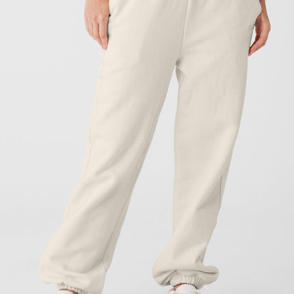 alo Women's Accolade Sweatpant - Bone