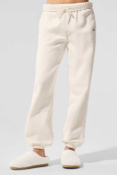 alo Women's Accolade Sweatpant - Ivory