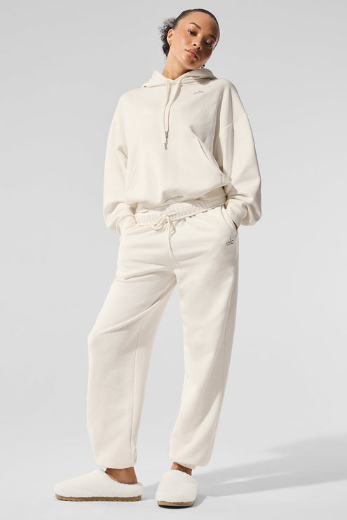 alo Women's Accolade Sweatpant - Ivory