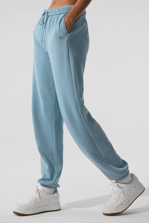 alo Women's Accolade Sweatpant - Celestial Blue