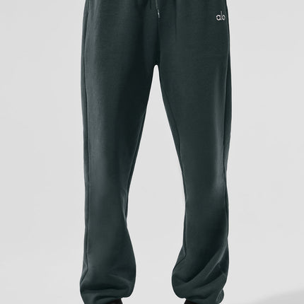 alo Women's Accolade Sweatpant - Charcoal Green