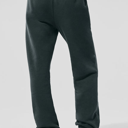 alo Women's Accolade Sweatpant - Charcoal Green