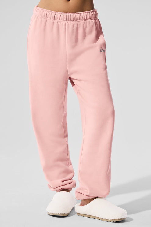 alo Women's Accolade Sweatpant - Pink Quartz