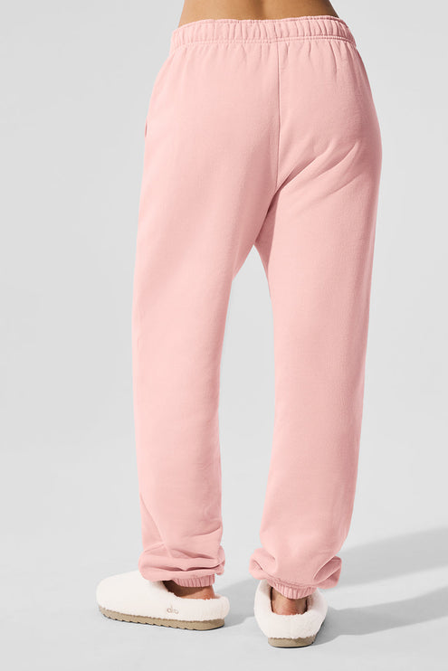 alo Women's Accolade Sweatpant - Pink Quartz