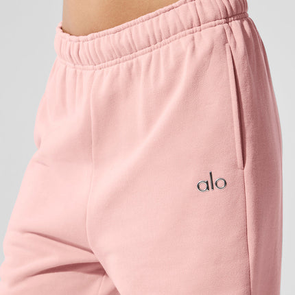 alo Women's Accolade Sweatpant - Pink Quartz