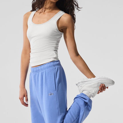 alo Women's Accolade Sweatpant - Crystal Clear Blue