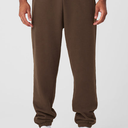 alo Men's Cuffed Renown Heavy Weight Sweatpant - Espresso