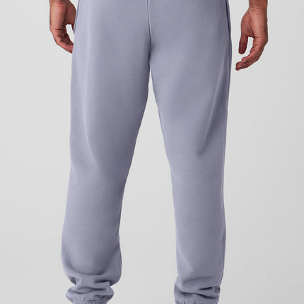 alo Men's Cuffed Renown Heavy Weight Sweatpant - Fog