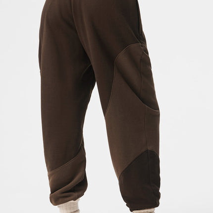 alo Women's Make Waves Sweatpant - Espresso Tonal