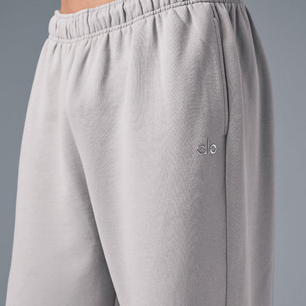 alo Men's Washed Accolade Straight Leg Sweatpant - Grey Sky Wash