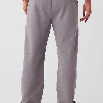 alo Men's Washed Accolade Straight Leg Sweatpant - Cool Grey Wash