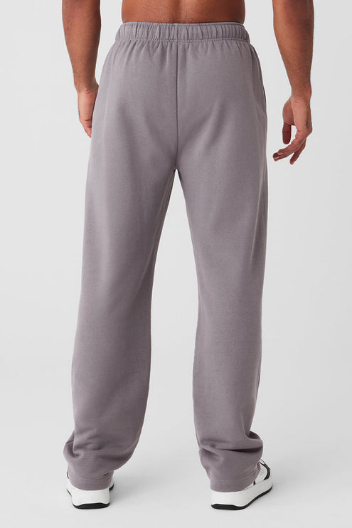 alo Men's Washed Accolade Straight Leg Sweatpant - Cool Grey Wash