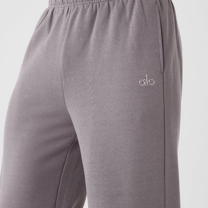alo Men's Washed Accolade Straight Leg Sweatpant - Cool Grey Wash