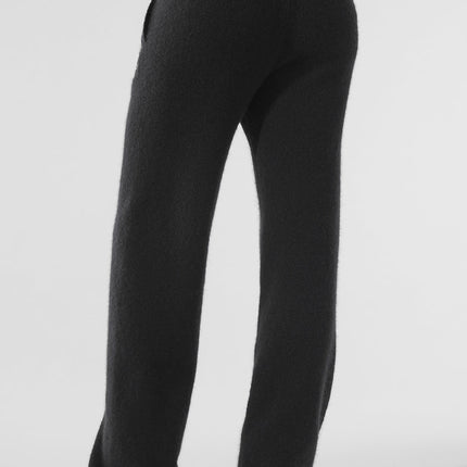 alo Women's New Class Cashmere Sweatpant - Black