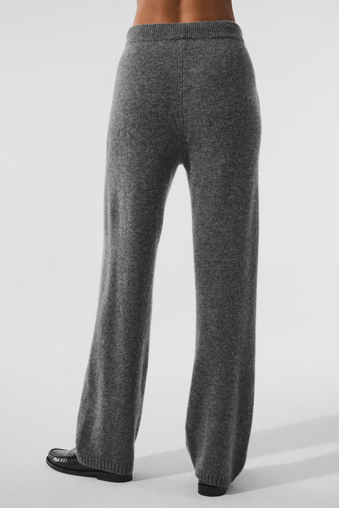 alo Women's New Class Cashmere Sweatpant - Platinum Grey