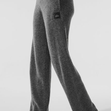 alo Women's New Class Cashmere Sweatpant - Platinum Grey