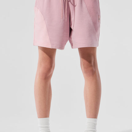 alo Women's 7" Make Waves Short - Sunset Pink Tonal