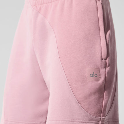 alo Men's 7" Make Waves Short - Sunset Pink Tonal