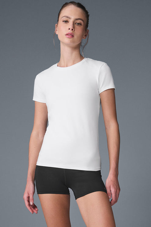alo Women's Alosoft Finesse Tee - White