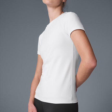alo Women's Alosoft Finesse Tee - White