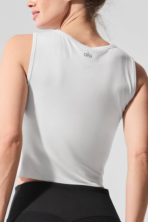 alo Women's Cover Tank - White