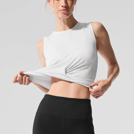 alo Women's Cover Tank - White