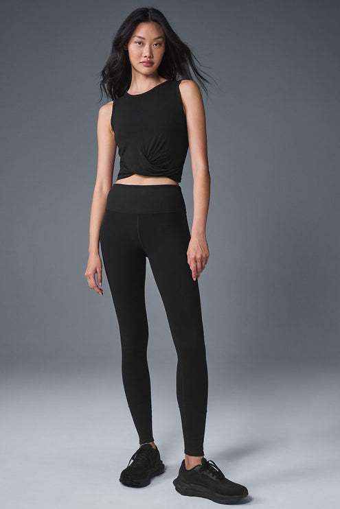 alo Women's Cover Tank - Black
