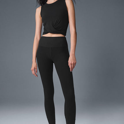 alo Women's Cover Tank - Black