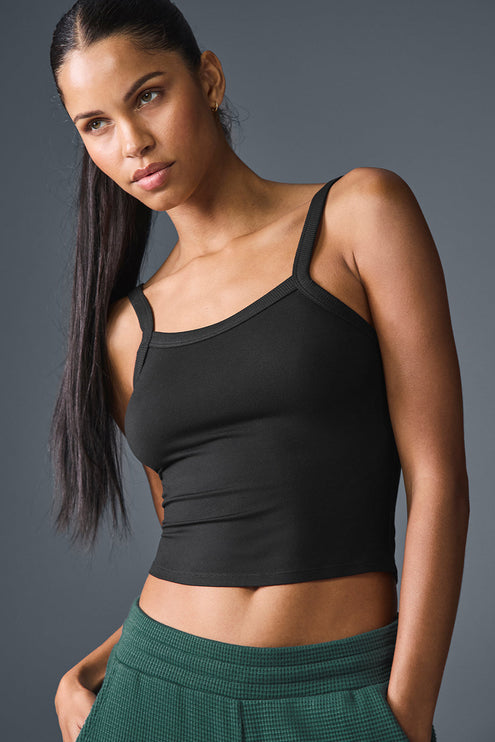 alo Women's Alosoft Sweet Talker Tank - Black
