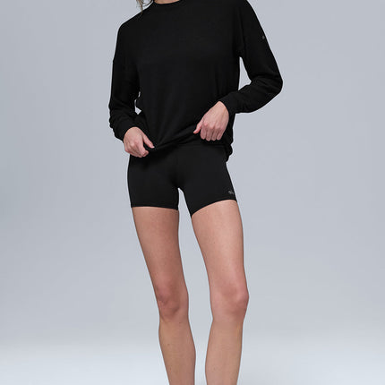 alo Women's Soho Pullover - Black
