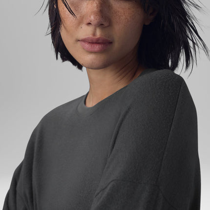alo Women's Soho Pullover - Anthracite
