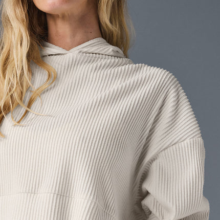 alo Women's Muse Hoodie - Ivory