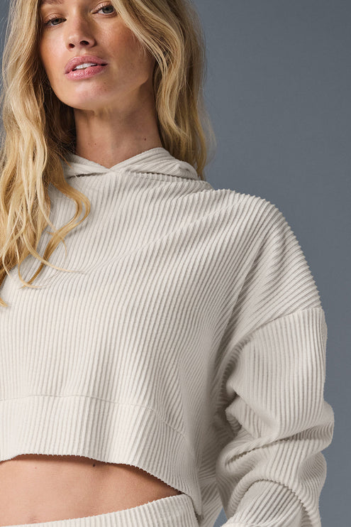 alo Women's Muse Hoodie - Ivory