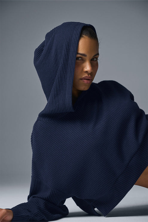 alo Women's Muse Hoodie - Navy