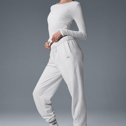 alo Women's Gather Long Sleeve - White
