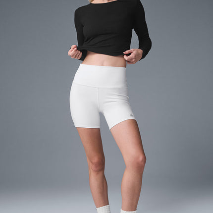 alo Women's Gather Long Sleeve - Black