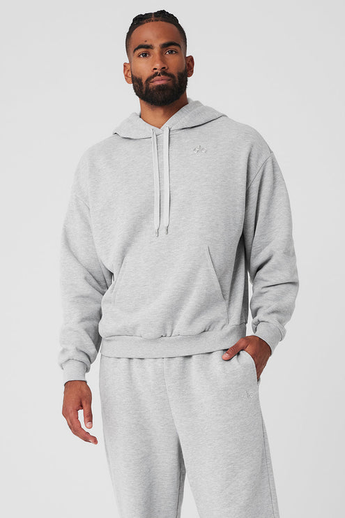 alo Men's Accolade Hoodie - Athletic Heather Grey