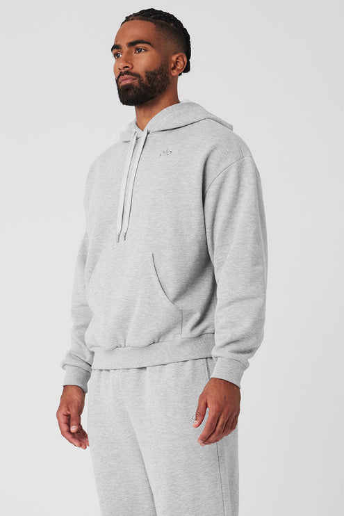 alo Men's Accolade Hoodie - Athletic Heather Grey